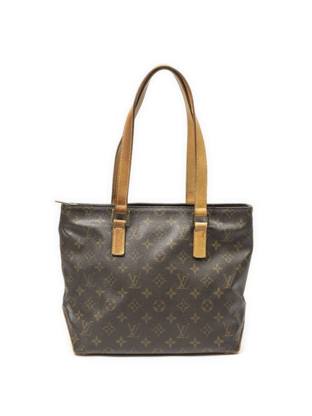 Louis Vuitton Cabas Piano Brown Monogram Canvas Tote Bag